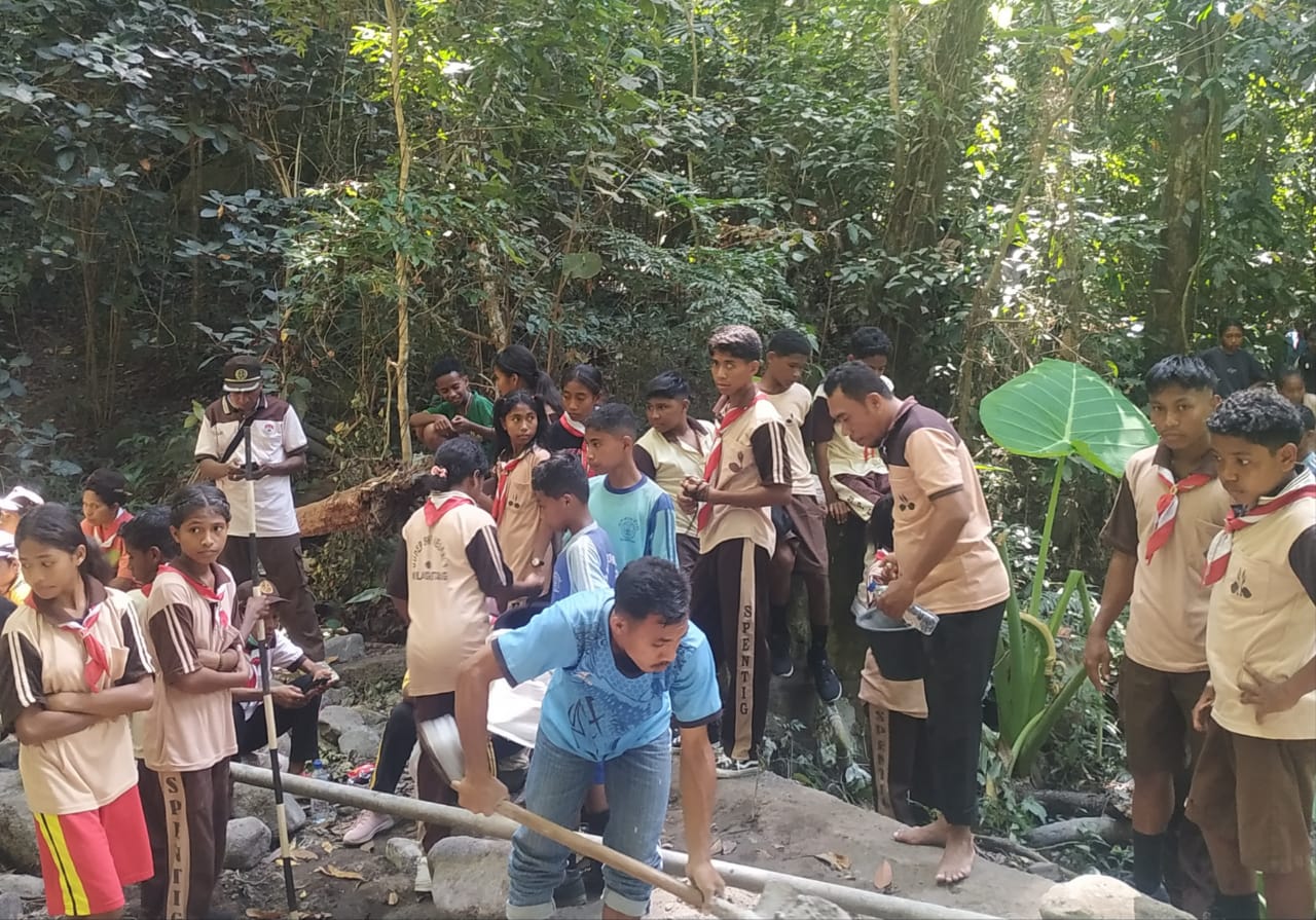 Dari Kelas ke Alam: Cerita Peringatan Hari Pramuka ke-63 Gudep SMPN 3 Wulanggitang